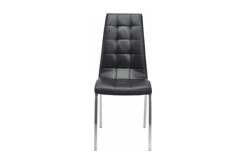 Laima Matstol Konstläder 2-pack - Svart - Möbler - Matplats - Matstol & köksstol