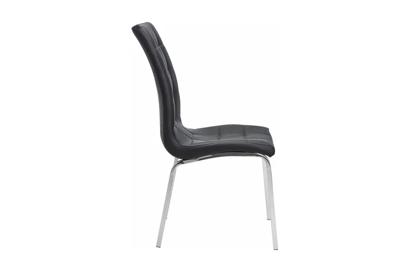 Laima Matstol Konstläder 2-pack - Svart - Möbler - Matplats - Matstol & köksstol