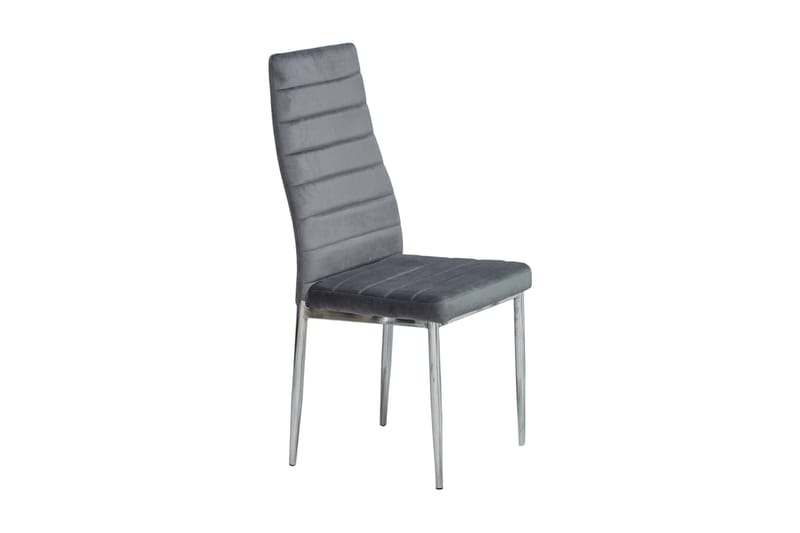 LELEX Matstol 4-pack Grå/Silver - Möbler - Matplats - Matstol & köksstol