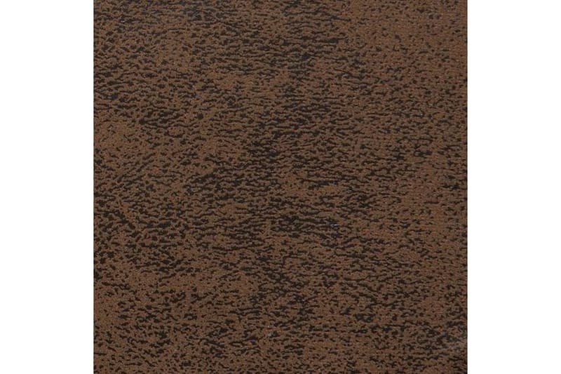 LELIA Matstol Microfiber 2-pack Brun - Brun/Silver - Möbler - Matplats - Matstol & köksstol