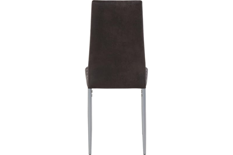 LELIA Matstol Microfiber 4-pack Antracit - Grå/Mörkgrå - Möbler - Matplats - Matstol & köksstol
