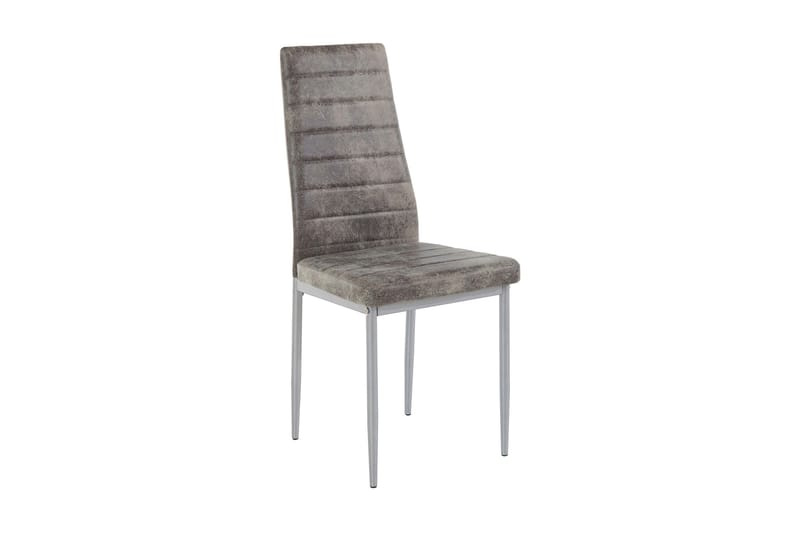 LELIA Matstol Microfiber 4-pack Ljusgrå - Ljusgrå - Möbler - Matplats - Matstol & köksstol