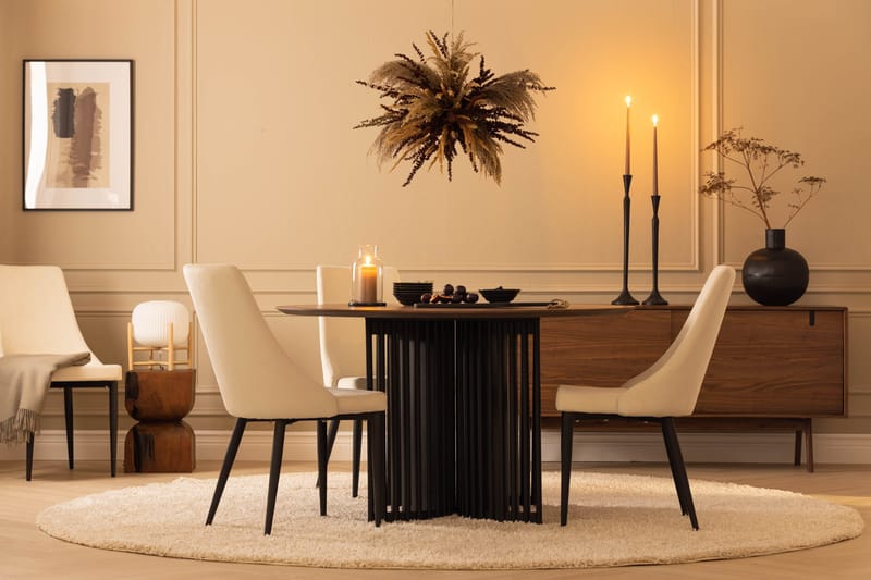 Leone Matstol - Svart/Beige - Möbler - Matplats - Matstol & köksstol