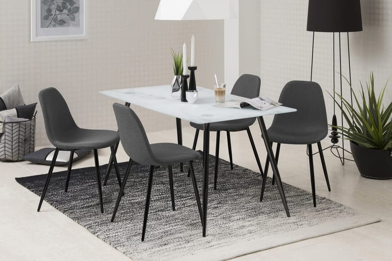 Lilyra Köksstol - Mörkgrå/Svart - Möbler - Matplats - Matstol & köksstol