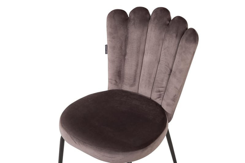 Limhamn Karmstol Sammet - Grå - Möbler - Matplats - Matstol & köksstol