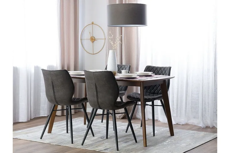 Lisle Stol Set Om 2 St - Grå - Möbler - Matplats - Matstol & köksstol