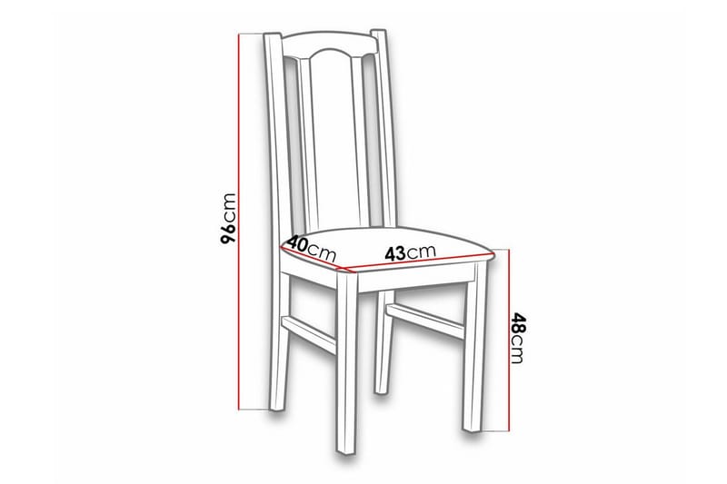 Lufti Matstol Black/Wood - Möbler - Matplats - Matstol & köksstol