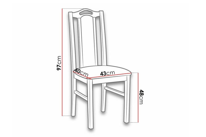 Lufti Matstol Black/Wood - Möbler - Matplats - Matstol & köksstol