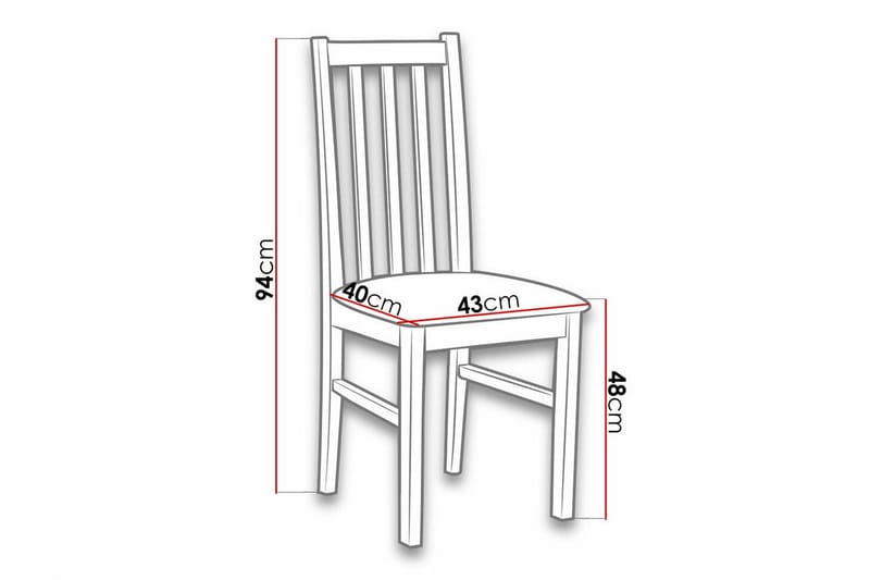 Lufti Matstol - Vit - Möbler - Matplats - Matstol & köksstol
