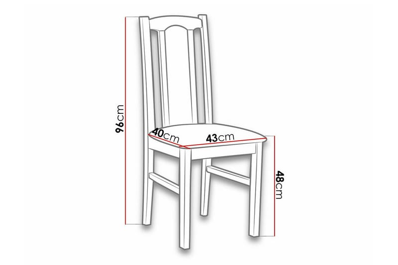 Lufti Matstol - Vit - Möbler - Matplats - Matstol & köksstol