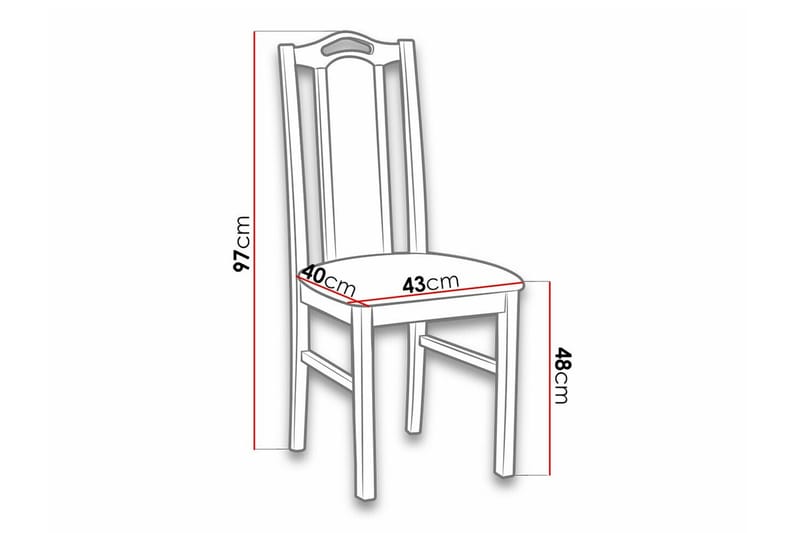 Lufti Matstol - Vit - Möbler - Matplats - Matstol & köksstol