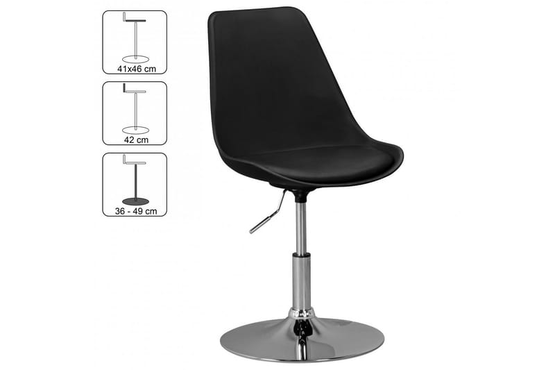 Mateel Stol - Svart - Möbler - Matplats - Matstol & köksstol