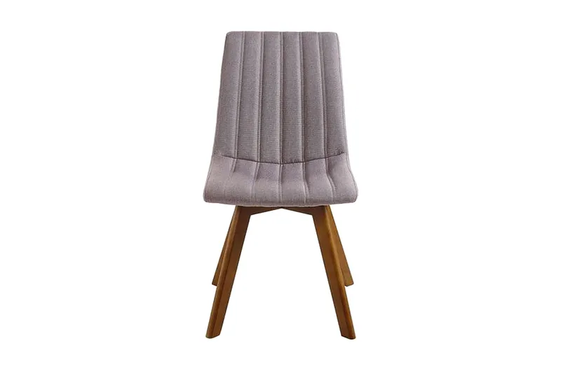 Matstol 2 st brungrå CALGARY - Grå - Möbler - Matplats - Matstol & köksstol