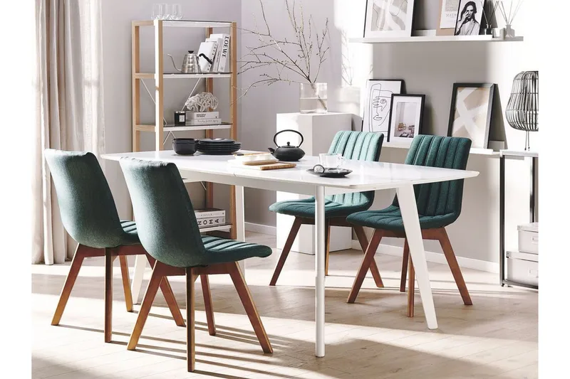 Matstol 2 st mörkgrön CALGARY - Grön - Möbler - Matplats - Matstol & köksstol