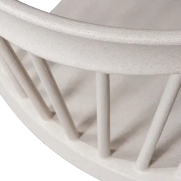 Matstol med ribbor Bliss Utomhus - Offwhite Melange - Möbler - Matplats - Matstol & köksstol