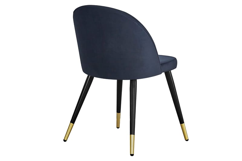 Matstol utan armstöd Concept 55 Valeri Matstol Sammet Black/Brass - Möbler - Matplats - Matstol & köksstol
