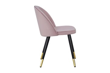 Matstol utan armstöd Venture Home Valeri Matstol Black||Pink - Möbler - Matplats - Matstol & köksstol