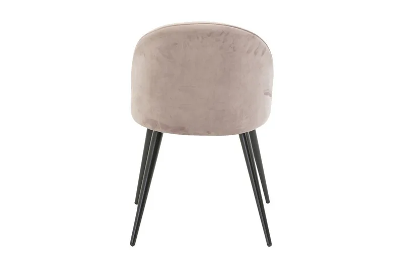 Matstol utan armstöd Venture Home Velvet Köksstol Sammet Pink - Möbler - Matplats - Matstol & köksstol