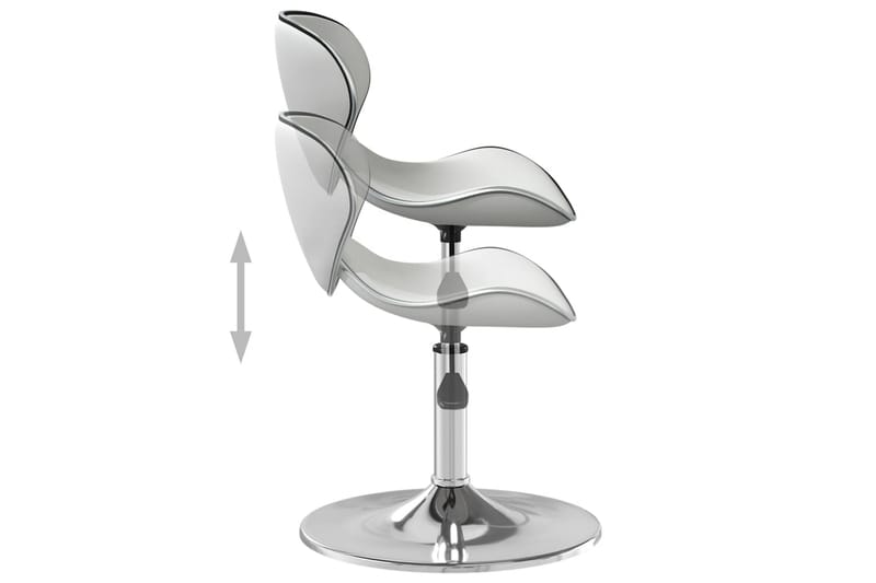 Matstol vit konstläder - Vit - Möbler - Matplats - Matstol & köksstol