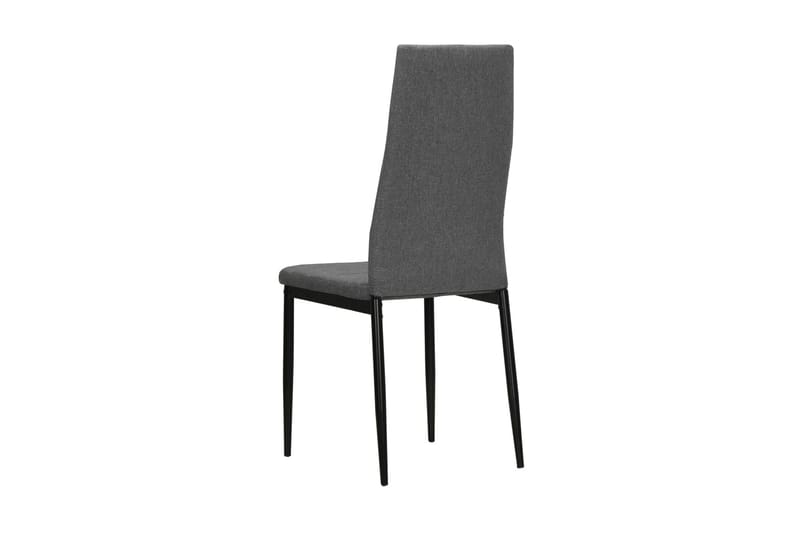 Matstolar 2 st ljusgrå tyg - Grå - Möbler - Matplats - Matstol & köksstol