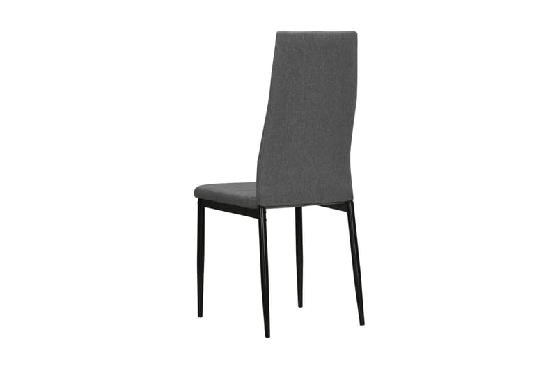 Matstolar 4 st ljusgrå tyg - Grå - Möbler - Matplats - Matstol & köksstol