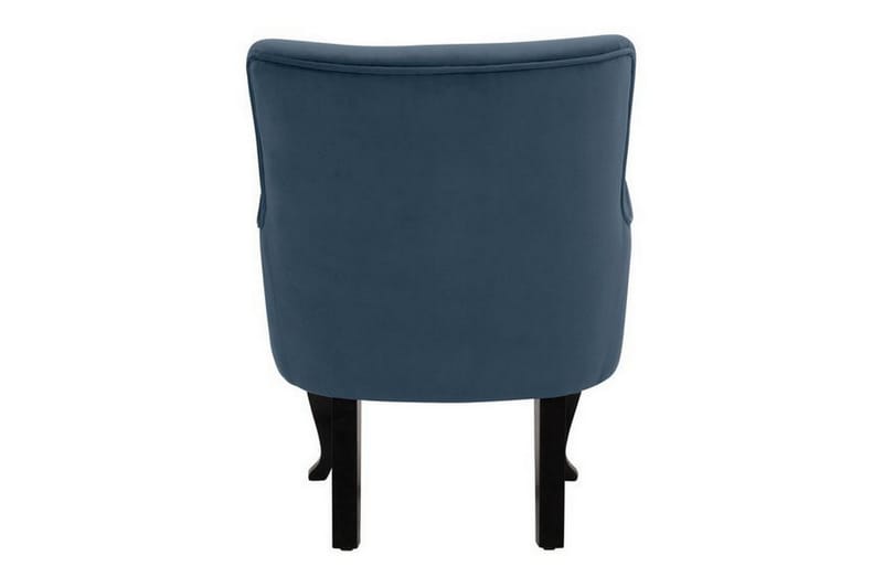 Merit Matstol Sammet - Blå - Möbler - Vardagsrum - Fåtöljer