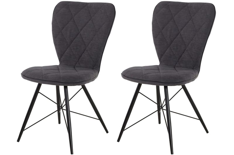 Mimia Matstol 2-pack - Antracit - Möbler - Matplats - Matstol & köksstol