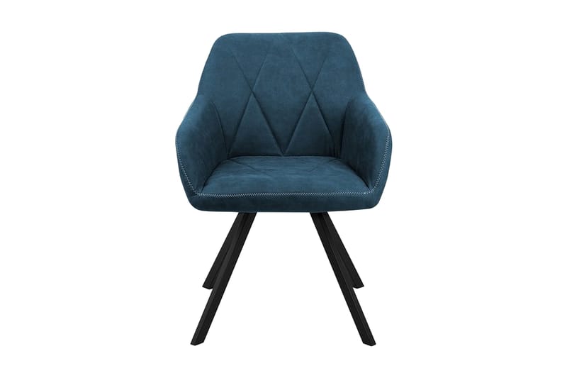 Monee Stol Set Om 2 St, Blå