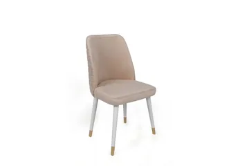 Nabi Matstol - Guld/Cream/Vit - Möbler - Matplats - Matstol & köksstol