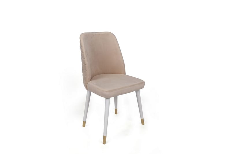 Nabi Matstol - Guld/Cream/Vit - Möbler - Matplats - Matstol & köksstol