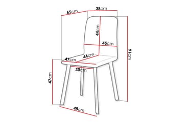 Narberth Matstol i Sammet med Metallfinish - Flaskgrön - Möbler - Matplats - Matstol & köksstol
