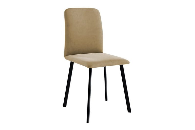 Narberth Matstol i Tyg med Metallben, Sandbeige