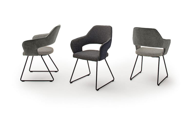 Newcastles Karmstol Slädben - Ljusgrå - Möbler - Matplats - Matstol & köksstol