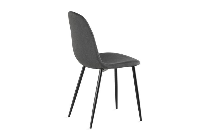 NIKOLAS Matstol Grå/Svart - Grå/Svart - Möbler - Matplats - Matstol & köksstol
