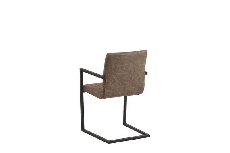 NOGATO Matstol 2-pack Konstläder/Ljusbrun - Möbler - Matplats - Matstol & köksstol