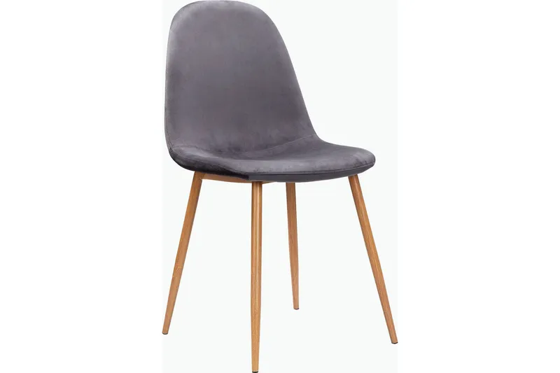 Oktoos Matstol - Antracit/Natur - Möbler - Matplats - Matstol & köksstol