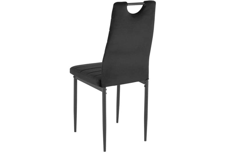 Olanta Matstol - Sammet/Svart - Möbler - Matplats - Matstol & köksstol