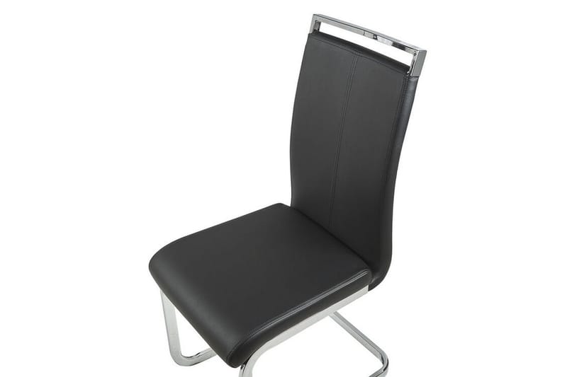 PALEA Matstol 2-pack Konstläder/Svart - Möbler - Matplats - Matstol & köksstol