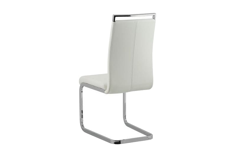 PALEA Matstol 2-pack Konstläder/Krämbeige - Möbler - Matplats - Matstol & köksstol