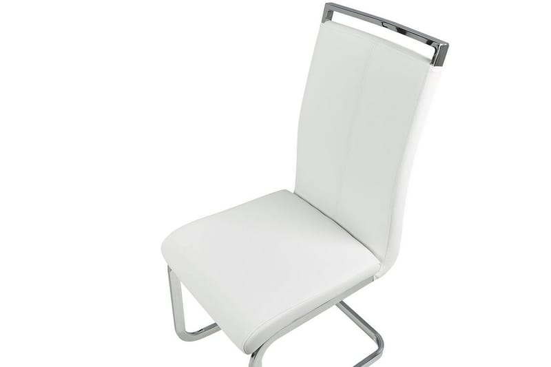 PALEA Matstol 2-pack Konstläder/Krämbeige - Möbler - Matplats - Matstol & köksstol