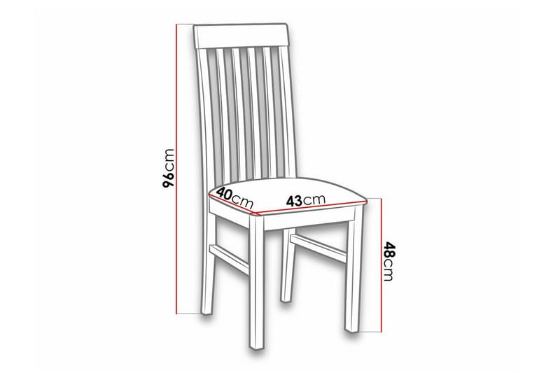Patrickswell Matstol Black - Möbler - Matplats - Matstol & köksstol