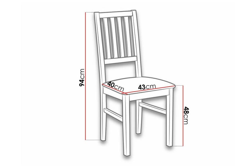 Patrickswell Matstol Black - Möbler - Matplats - Matstol & köksstol