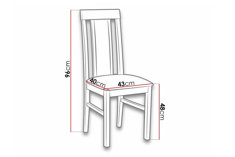 Patrickswell Matstol Black/Wood - Möbler - Matplats - Matstol & köksstol