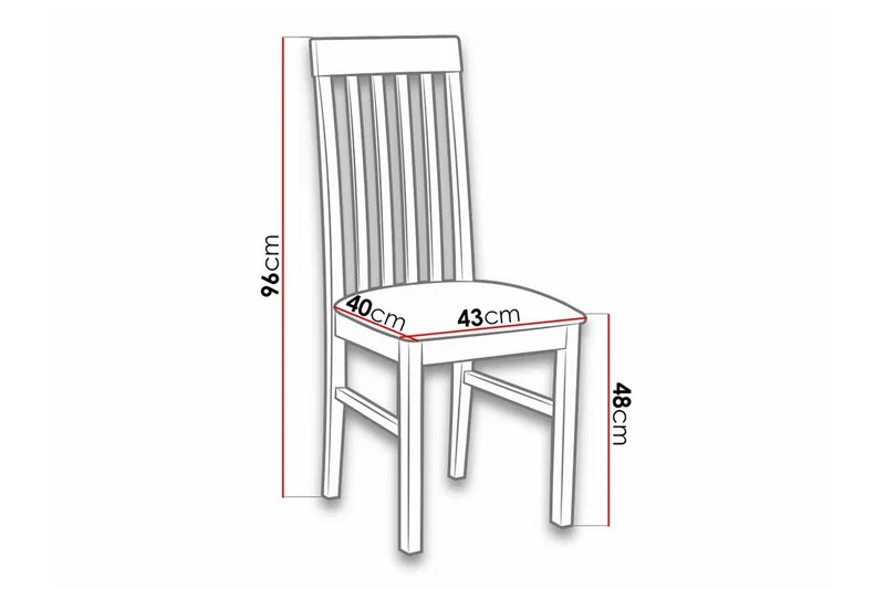 Patrickswell Matstol Black/Wood - Möbler - Matplats - Matstol & köksstol