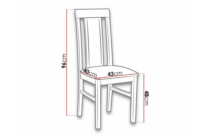 Patrickswell Matstol Black/Wood - Möbler - Matplats - Matstol & köksstol