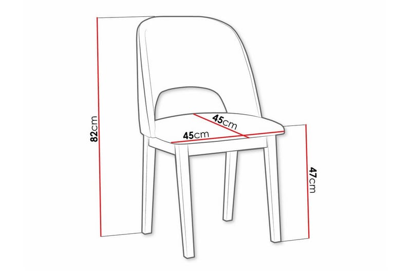 Patrickswell Matstol - Svart - Möbler - Matplats - Matstol & köksstol
