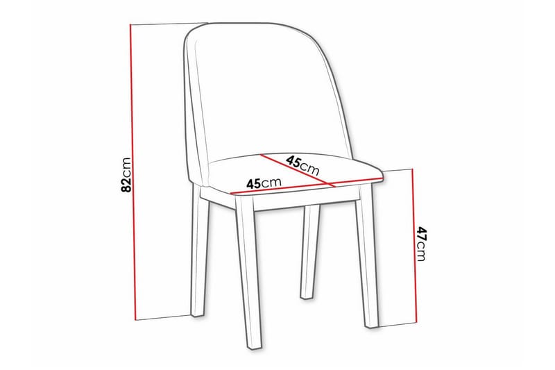 Patrickswell Matstol - Vit - Möbler - Matplats - Matstol & köksstol