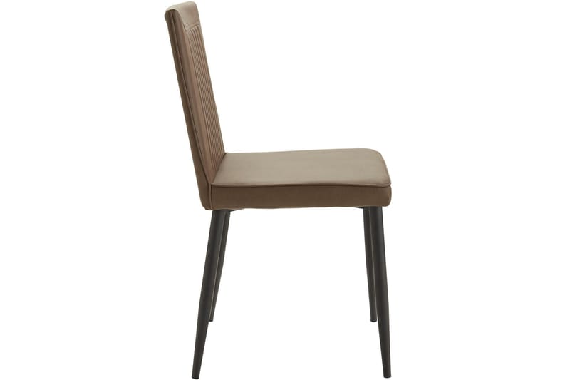 Pinon Matstol Konstläder 2-pack - Brun - Möbler - Matplats - Matstol & köksstol