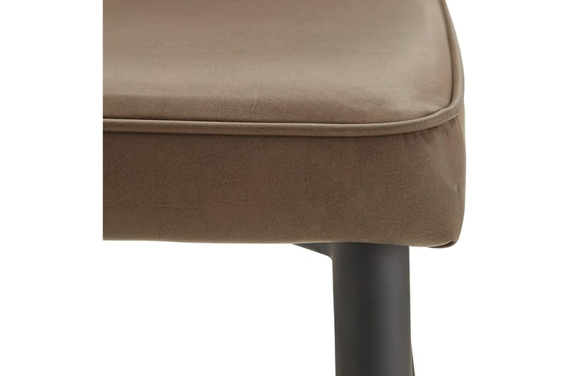 Pinon Matstol Konstläder 2-pack - Brun - Möbler - Matplats - Matstol & köksstol