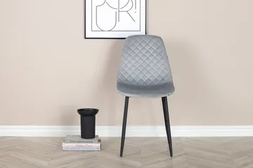 Polar Matstol - Grå/Svart - Möbler - Matplats - Matstol & köksstol